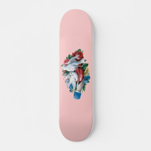 Victoriaanse Romantiek Persoonlijk Skateboard (Voorkant)