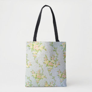 Victoriaanse Rozen en Wijnranken Tote Bag