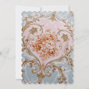 Victoriaanse Rozen - Uitnodigingen / RSVP Antoinet