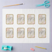 Victoriaanse Shabby Chic Serie Design 16 Tissuepapier (Craft)