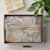 Victoriaanse Shabby Chic Serie Design 6 Tissuepapier (Geschenk)