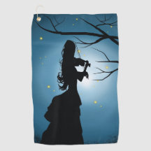 Victoriaanse Silhouet Vuurvliegjes & Maneschijn Sc