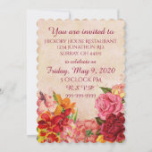 Victoriaanse Steampunk Bloemen Harten Jubileum Kaart (Achterkant)