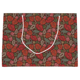 Victoriaanse Steampunk Oude Slot Sleutel Rode Klap Groot Cadeauzakje