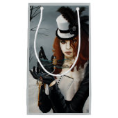Victoriaanse Steampunk Winter Libel Sleutel Gotisc Klein Cadeauzakje (Voorkant)