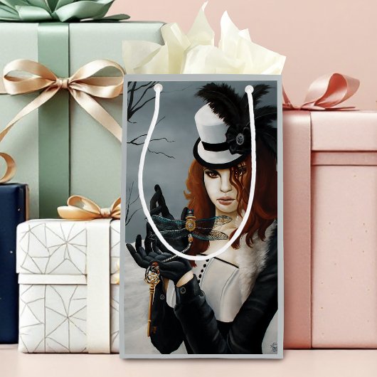 Victoriaanse Steampunk Winter Libel Sleutel Gotisc Klein Cadeauzakje