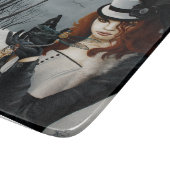 Victoriaanse Steampunk Winter Libelle Sleutel Goti Snijplank (Hoek)
