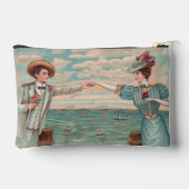 Victoriaanse strandliefde elegante oceaantrouwkopp etui (Achterkant)