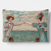 Victoriaanse strandliefde elegante oceaantrouwkopp etui (Voorkant)