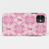 Victoriaanse telefoonhoesje voor borstkankerbewust Case-Mate iPhone case (Achterkant (horizontaal))