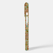 Victoriaanse Terracotta Roos en Blad Botanische Pr Case-Mate iPhone Case (Achterkant / Links)