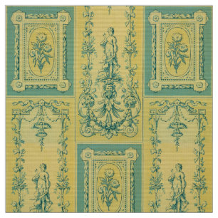 Victoriaanse tijdperk 1895 Rococo Revival stijlpat Stof