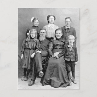 Victoriaanse Tijdperk Doodsfoto Briefkaart