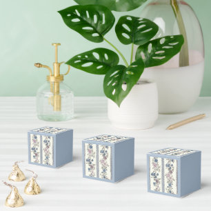 Victoriaanse tuinpatroon bedankdoosjes