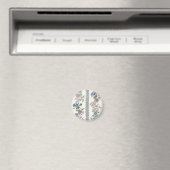 Victoriaanse tuinpatroon magneet (Insitu (Vaatwasser))