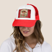 Victoriaanse Valentijn De Hartenvrouw Trucker Pet (In situ)