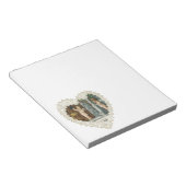 Victoriaanse Valentijnsdag, Engelen met Brief Notitieblok (Schuin)