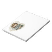 Victoriaanse Valentijnsdag, Engelen met Brief Notitieblok (Linkerzijde)