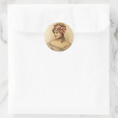 Victoriaanse Valentijnsgroet Stickers (Tas)