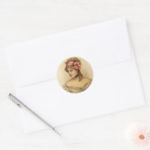 Victoriaanse Valentijnsgroet Stickers (Envelop)