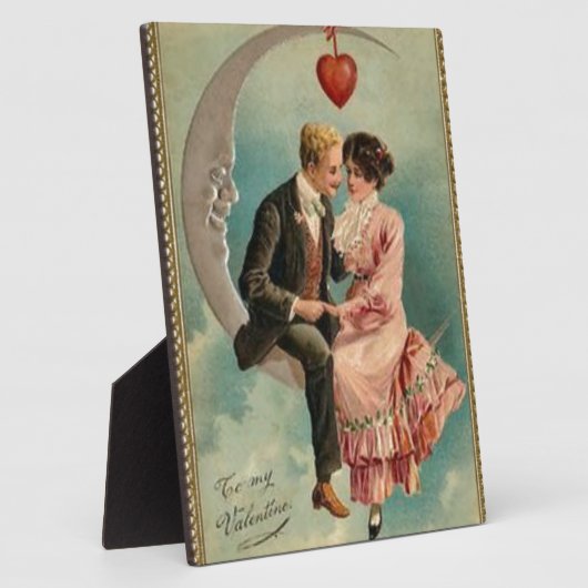 victoriaanse valentijnskaarten fotoplaat (Zijkant)