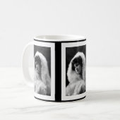 victoriaanse vrouw cameo pose koffiemok (Voorkant links)