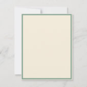 Victoriaanse vrouw met rozen in waterverf kaart (Achterkant)