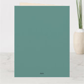 Victoriaanse vrouw met rozen op watercolor achterg kaart (Achterkant)