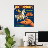 Victoriaanse zoete aardappelen poster (Thuiskantoor)