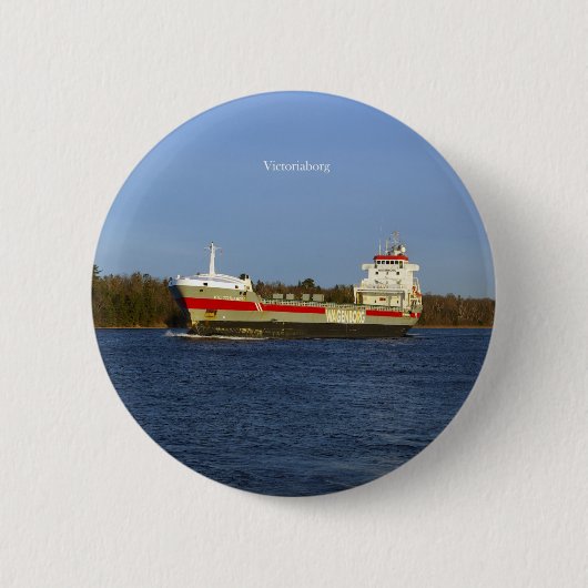 Victoriaborg-knop Ronde Button 5,7 Cm (Voorkant)