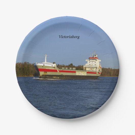 Victoriaborg papieren bord (Voorkant)