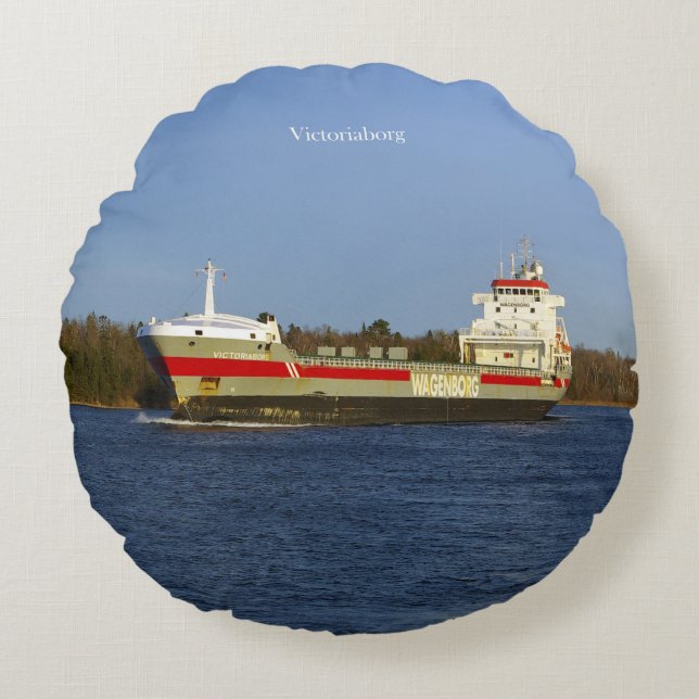 Victoriaborg ronde kussen (Voorkant)