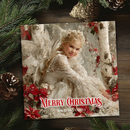 Victorian angelic angel printable festive greeting feestdagenkaart