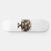 Victorian Bavaria Floral Vase Persoonlijk Skateboard (Horizontaal)