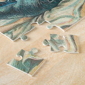 Victorian Beach Swimsuit Girl Legpuzzel (Zijkant)