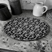 Victorian Black and White Damask Pattern Snijplank