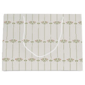 Victorian Botanical Traditional Stripes Groot Cadeauzakje (Voorkant)