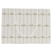 Victorian Botanical Traditional Stripes Groot Cadeauzakje (Achterkant)