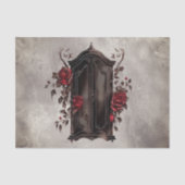 Victorian Boudoir | Antique Rose Armoire Closet Tissuepapier (Voorkant)