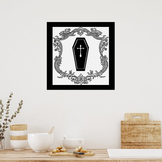 Victorian Casket Poster (Keuken)