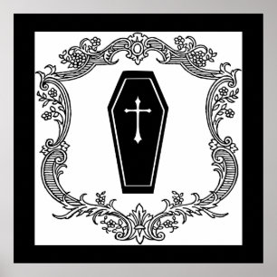 Victorian Casket Poster