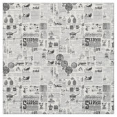 victorian catalog black white antique toile stof (Swatch)