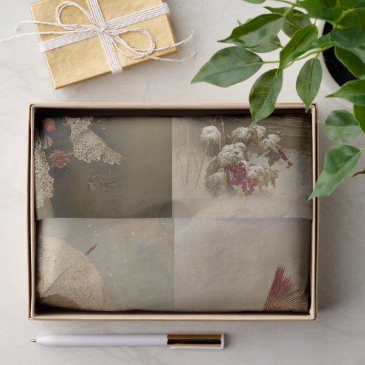 Victorian Christmas 4-in-1 Decoupage Combo Tissuepapier (Geschenk)
