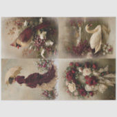 Victorian Christmas 4-in-1 Decoupage Combo Tissuepapier (Voorkant)