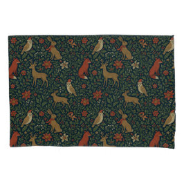 Victorian Christmas Animal & Botanical Kussensloop