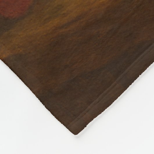 Victorian Christmas Blanket – Ornament Painting Fleece Deken (Hoek)