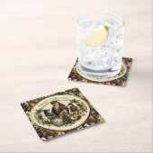 Victorian Christmas Elegance  Kartonnen Onderzetters (Insitu)