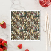 Victorian Christmas Elegance  Servet (Insitu)