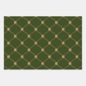 Victorian Christmas Ephemera Collage Inpakpapier Vel (Voorkant 2)