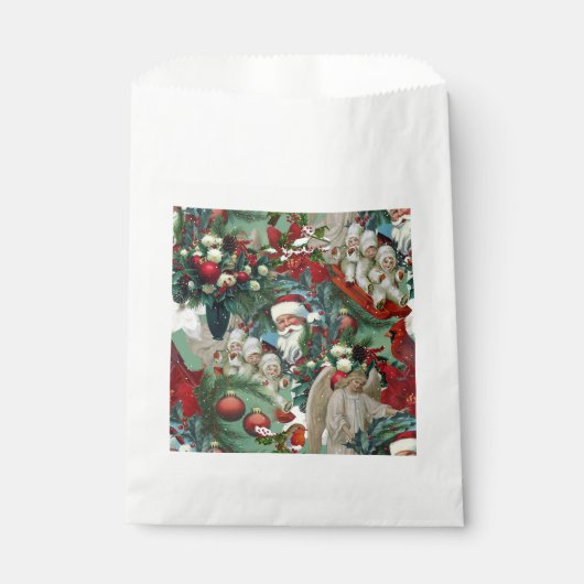 Victorian Christmas Portrait Bedankzakje (Voorkant)